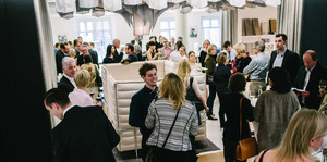 Rund 200 Gäste feierten mit der PURE Gruppe die Eröffnung des Studios im Goliathhaus.