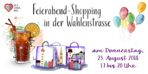 Mit Musik, einem Zauberclown und interessanten Führungen mit den Themen Historie und Baumaßnahmen laden die Kaufleute der Wahlenstraße am Donnerstag 23. August, zum Feierabend-Shopping von 17 bis 20 Uhr ein.