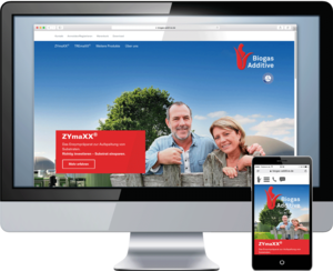 Neu im Netz: www.biogas-additive.de